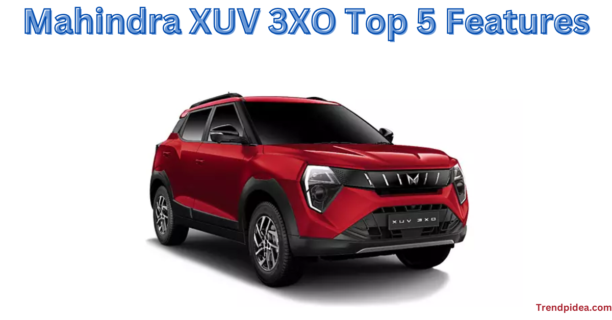 Mahindra XUV 3XO में पाये, ये 5 धमाकेदार Features"04